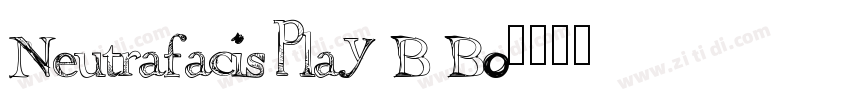 Neutrafacisplay B Bo字体转换